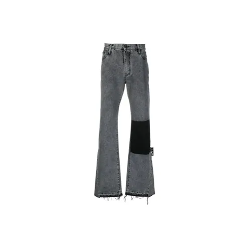 OFF-WHITE SS21 Jeans Men Gray