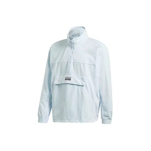 Adidas Originals R.Y.V Windbreaker Jackets Men Light Sky Blue