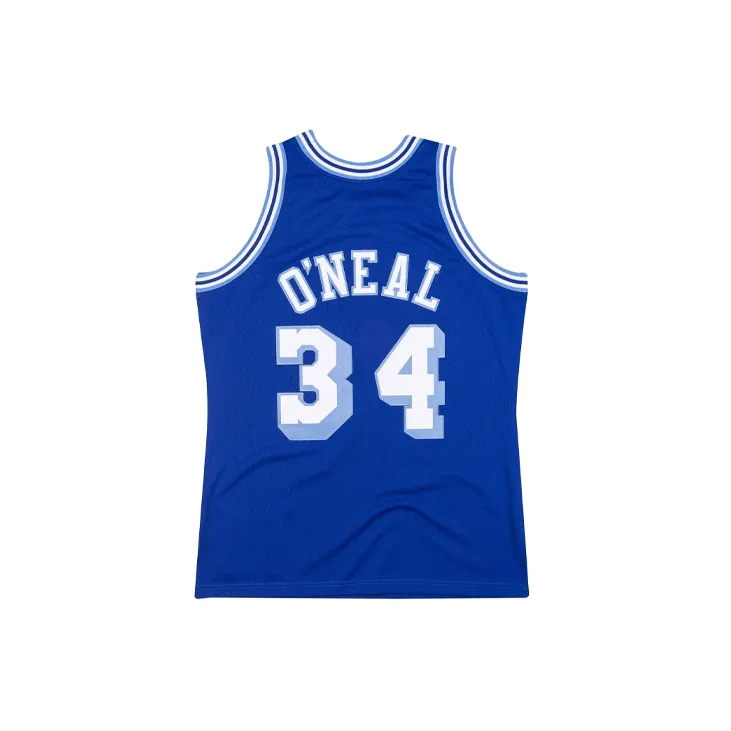 Mitchell Ness Basketball Jerseys Men Royal Blue-1