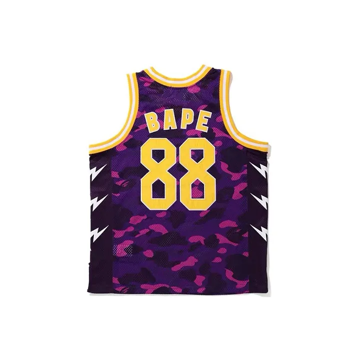 Bape Color Camo Basketball Tank Top SS20-1