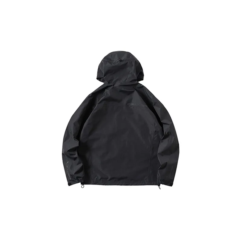 ENSHADOWER Windbreaker Coats Top Men's Black-1