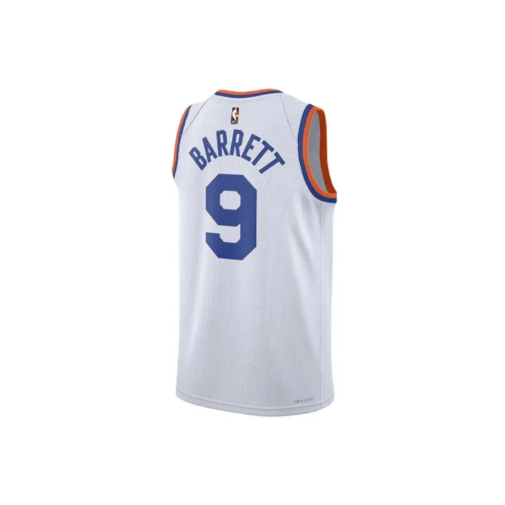 Nike Nba New York Knicks Rj Barrett Classic Edition Jersey-1