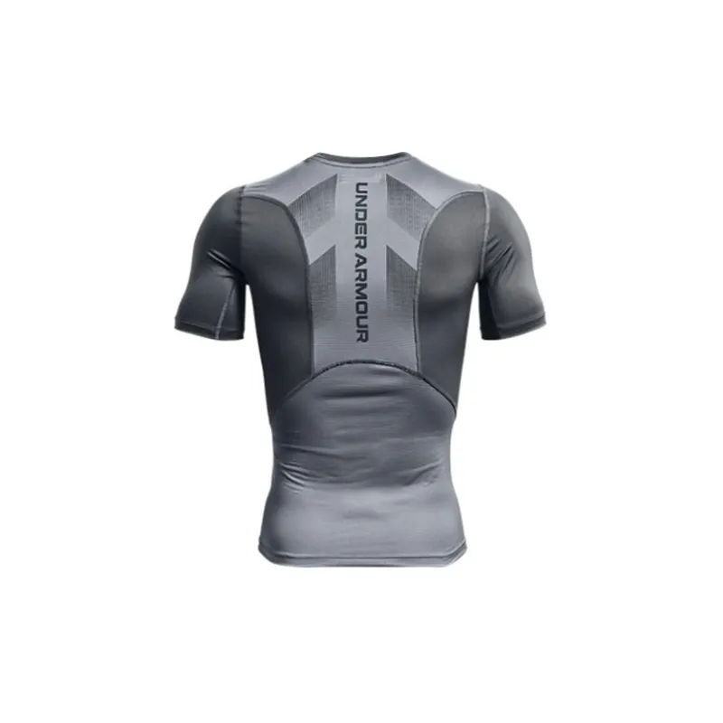 Under Armour HeatGear Fitness Clothing Men Gray-1