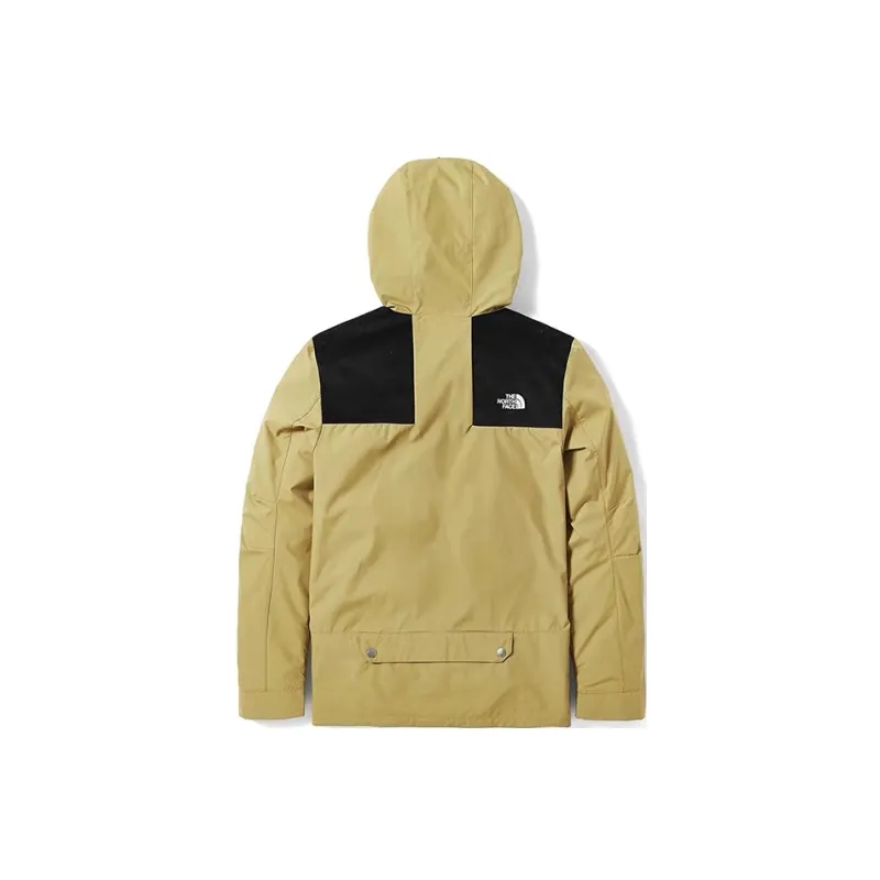 THE NORTH FACE Outdoor Hiking Water Resistant Windproof Windbreaker Jacket Unisex Khaki-1