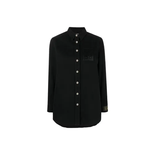 RAF SIMONS Straight Fit Denim Shirt