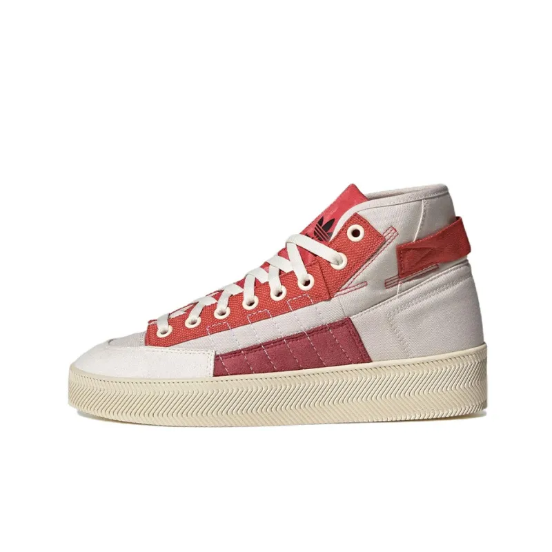Adidas Nizza Hi Parley Chalk White Red-0