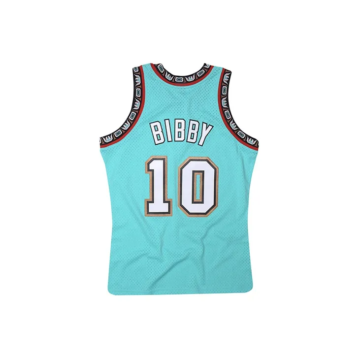 Mitchell & Ness Vancouver Grizzlies Road 1998 99 Mike Bibby Swingman Jersey-1