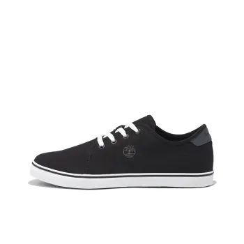 Timberland Skateboard Shoes Men Low Top Black