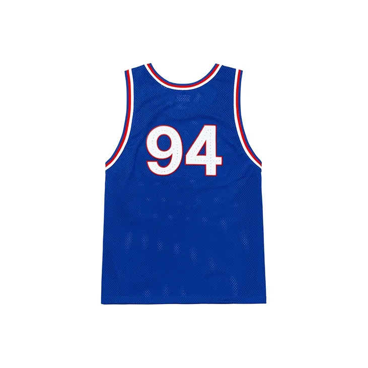 Supreme Rhinestone Basketball Jersey-1
