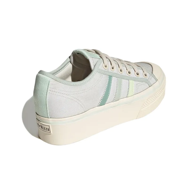 Adidas Nizza Platform Lo Parley Almost Lime Women's-3