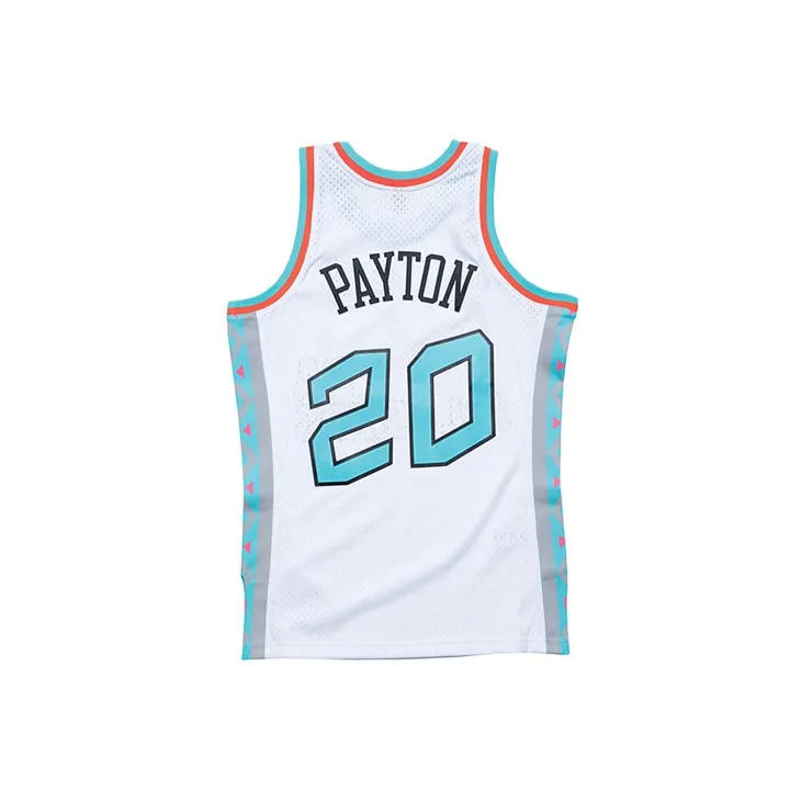 Mitchell Ness Basketball Jerseys Unisex White-1