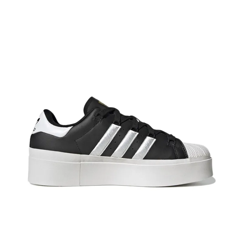 Superstar Women's Adidas Originals Bonega 'Black Gold Metallic' Women's-1