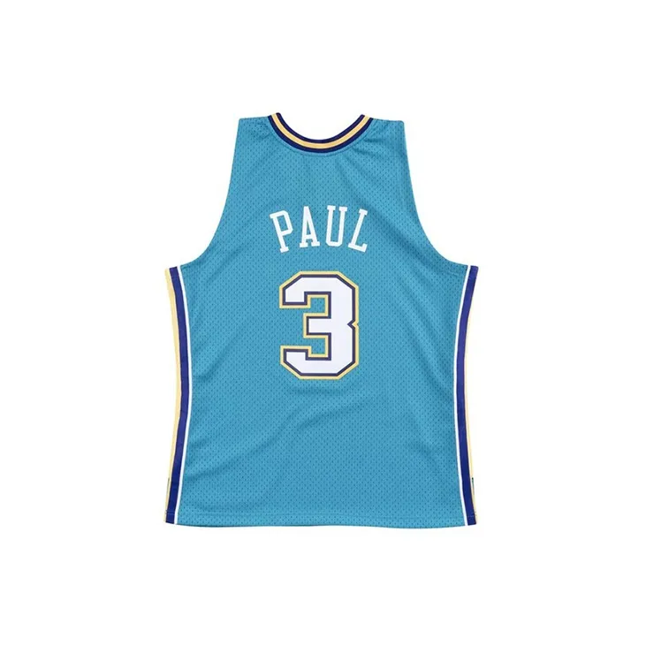 Mitchell & Ness Basketball Jerseys Men's Blue-1