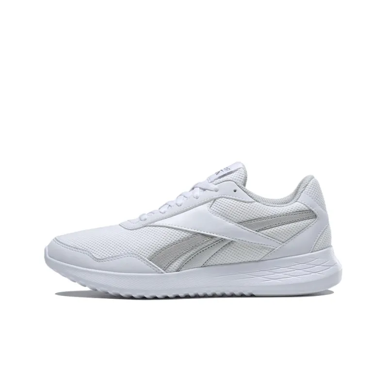 Reebok Energen Lite Abrasion Resistant Breathable Low Top Running Shoes Women's White Gray-0