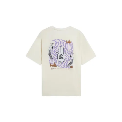 LiNing Summer Party T-Shirts Unisex White