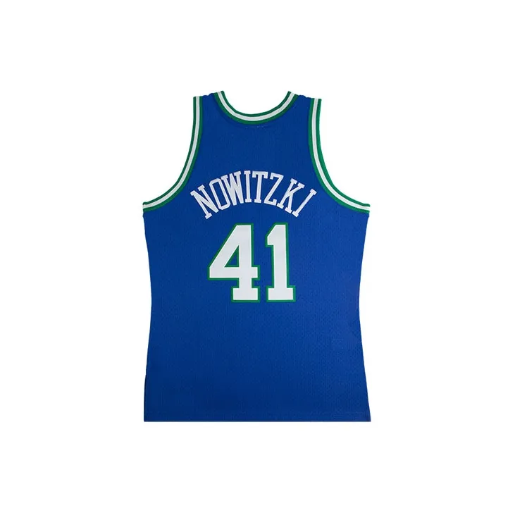 Mitchell Ness Basketball Jerseys Men Blue-1