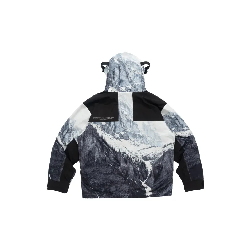 HARSH AND CRUEL Jackets Unisex Snow Mountains Print-1