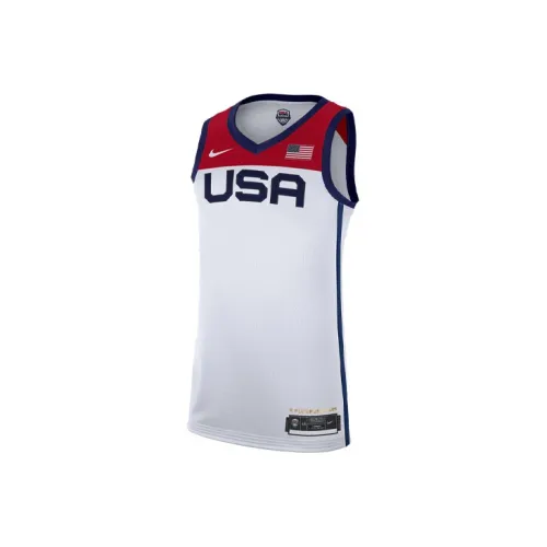 Nike Basketball Jerseys Men White