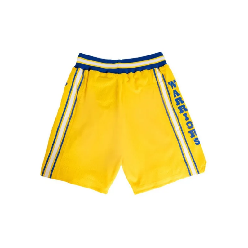 Mitchell & Ness x NBA Basketball Shorts Men's Yellow-1