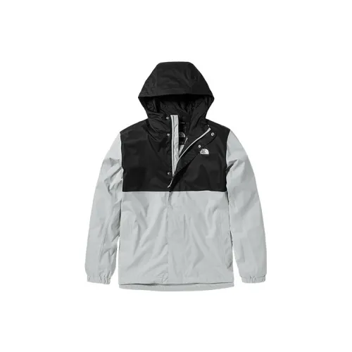 THE NORTH FACE Windbreaker Jackets Men Black Gray Multicolor