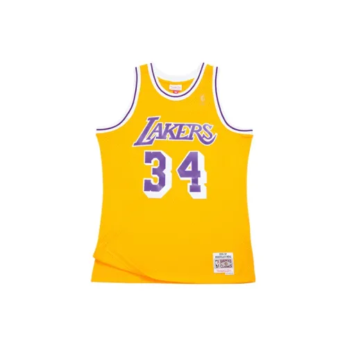 Mitchell & Ness Los Angeles Lakers Home 1996-97 Shaquille O'Neal Swingman Jersey 