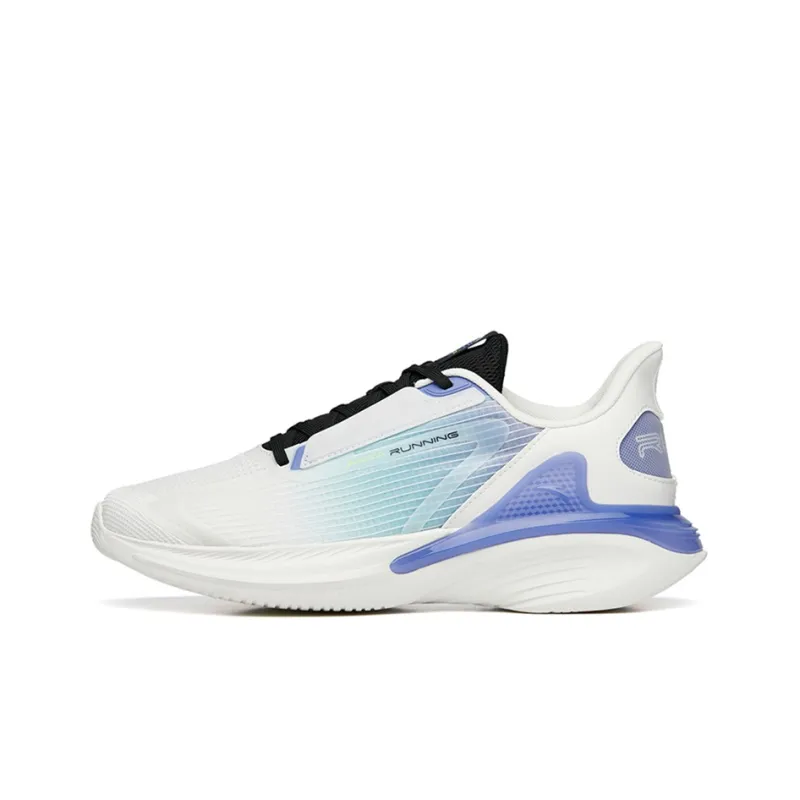 Anta Running Collection Breathable Lightweight Low Top Running Shoes Men's White-0