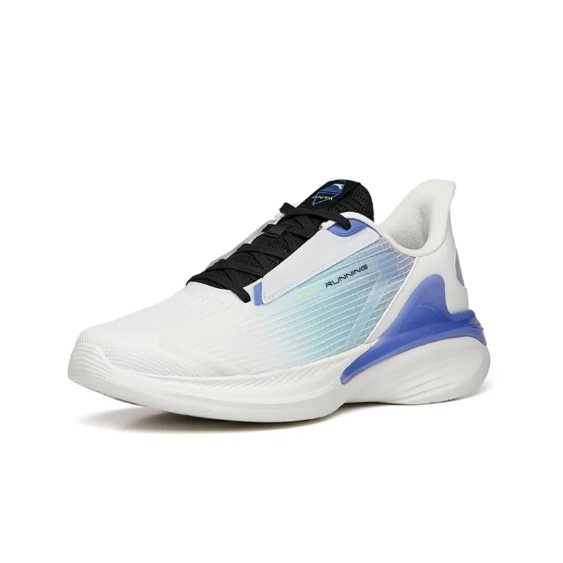 Anta Running Collection Breathable Lightweight Low Top Running Shoes Men's White-2