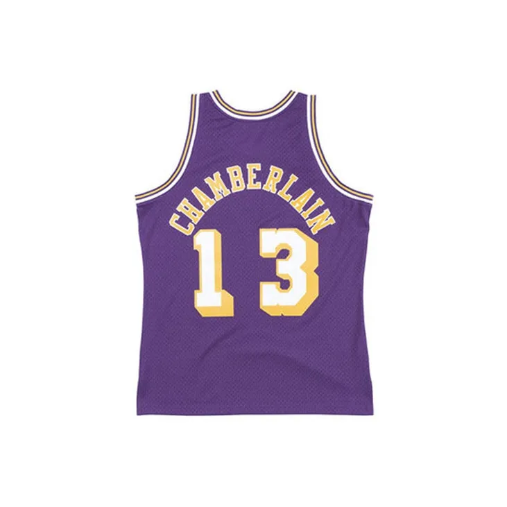 Mitchell & Ness Basketball Jersey Men's Purple-1