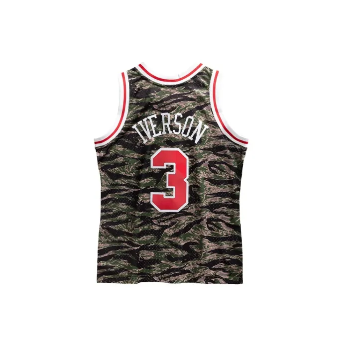Mitchell Ness Basketball Jerseys Men Camouflage-1
