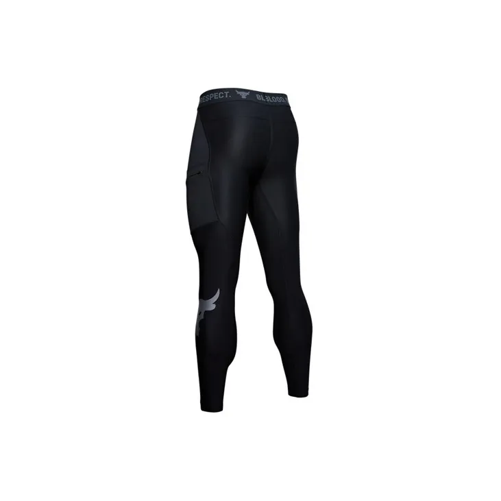 Under Armour x JUSHIQIANGSEN LIANMINGKUAN Athletic Trousers Men's Black-1