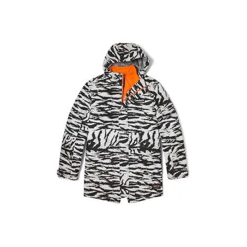 Timberland Year Of The Tiger Collection Windbreaker Jackets Unisex Tiger Stripe Camouflage