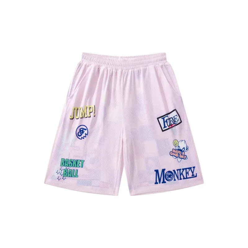 FireMonkey Basketball Shorts Unisex-2