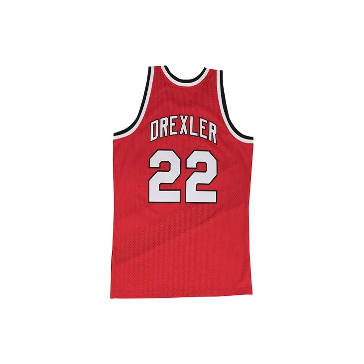 Mitchell Ness X Mitchell & Ness Blazers Abc Basketball Swingman Jersey-1