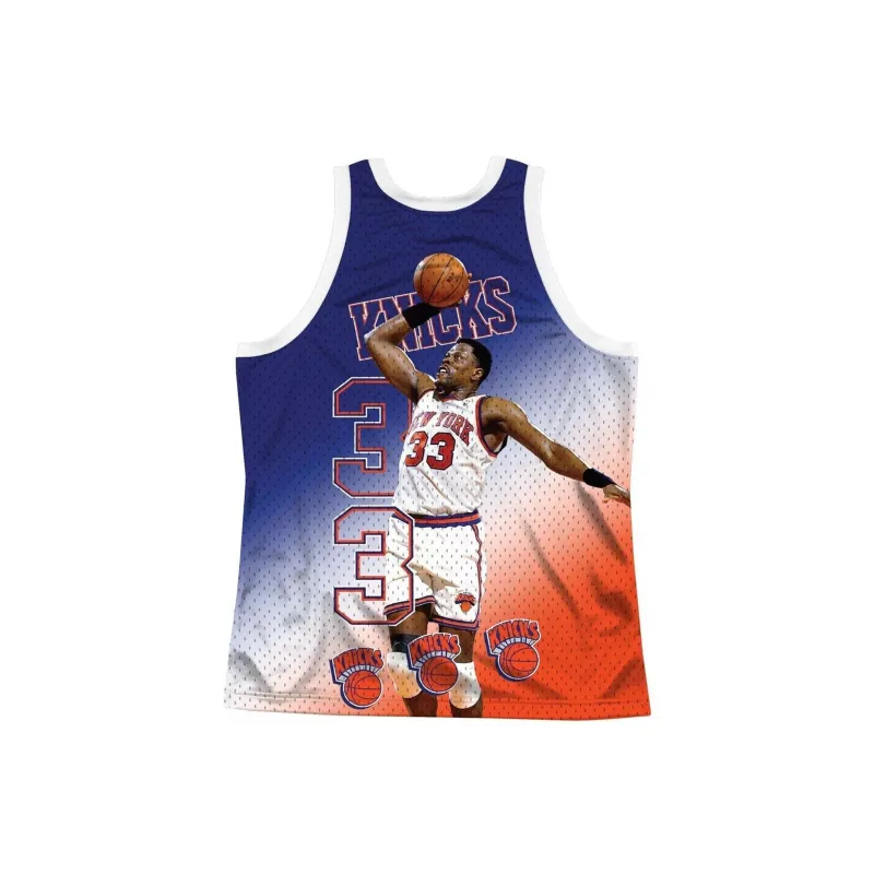 Mitchell Ness Basketball Jerseys Men Blue-1