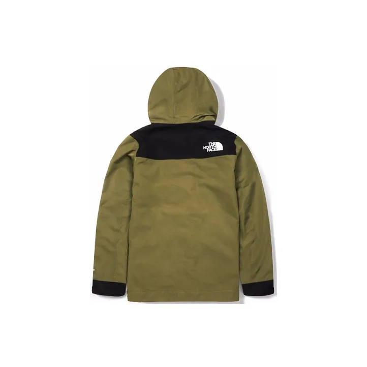 THE NORTH FACE Waterproof And Windproof Windbreaker Jacket Men's Green-1