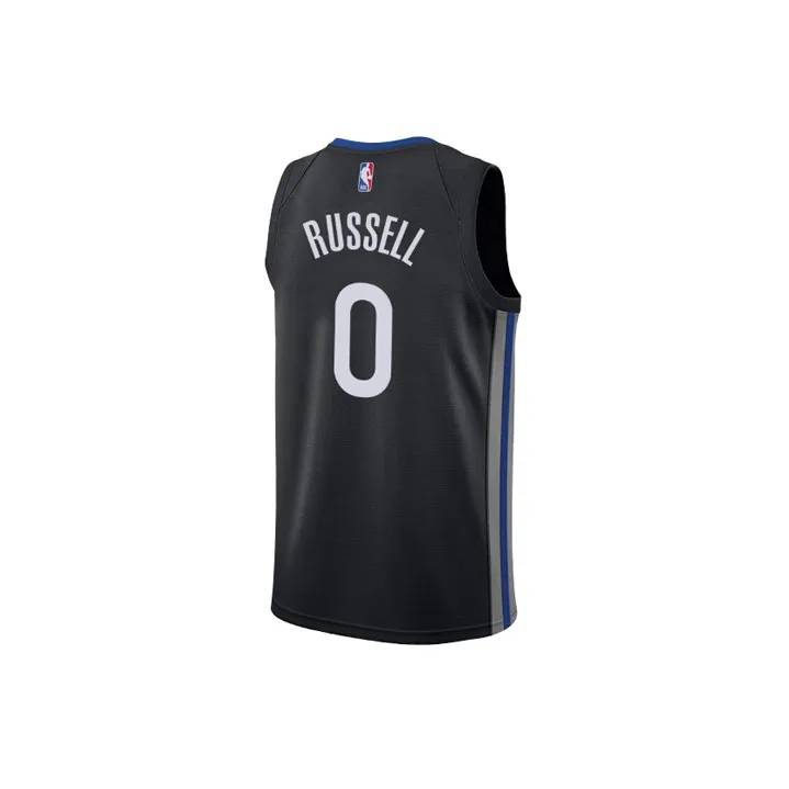 Nike X NBA Basketball Jersey SW Fan Edition 19 20 Golden State Warriors, Russell Size 0 Men's Black-1