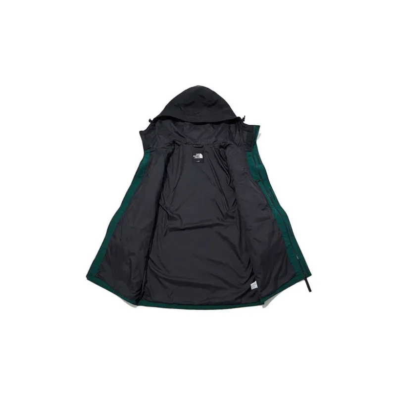 THE NORTH FACE Waterproof And Breathable Windbreaker Jacket Unisex Green-2