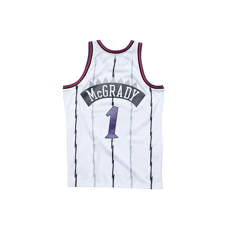 Mitchell Ness Basketball Jerseys Unisex White-1