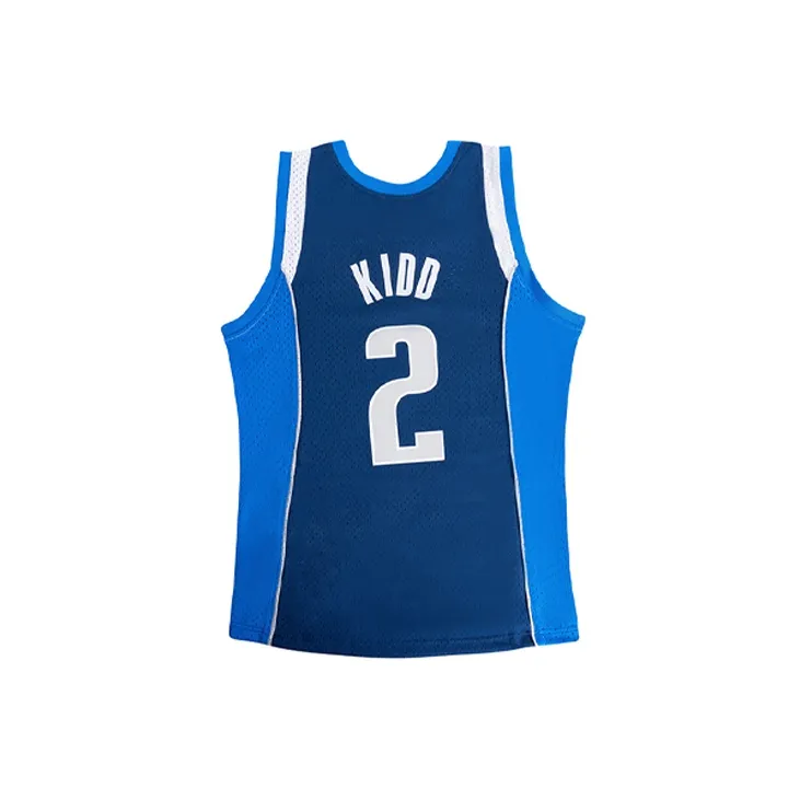Mitchell Ness Basketball Jerseys Unisex Blue-1