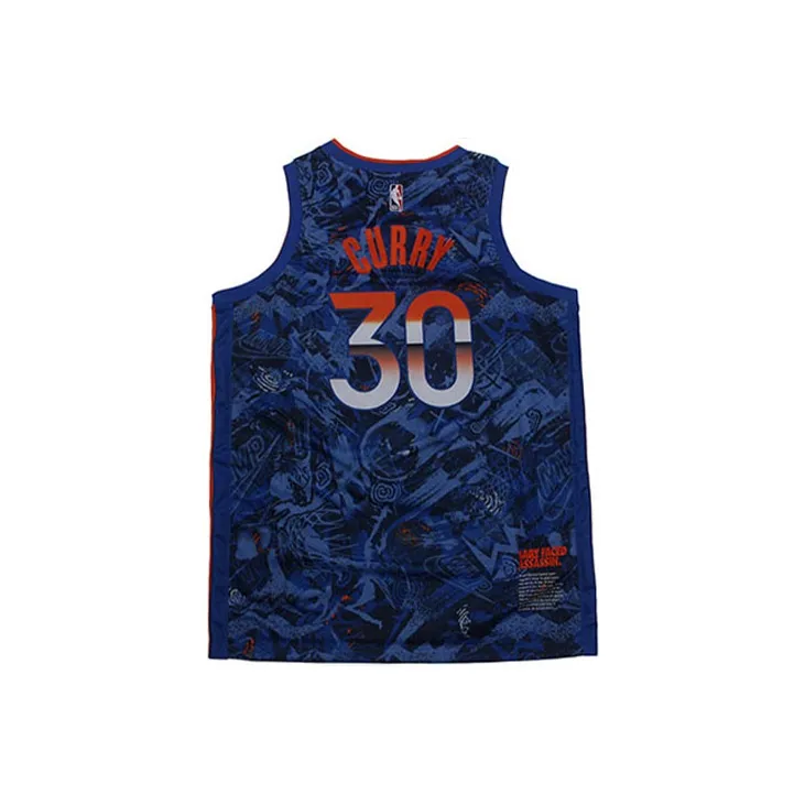 Nike Basketball Jerseys Men Blue-1