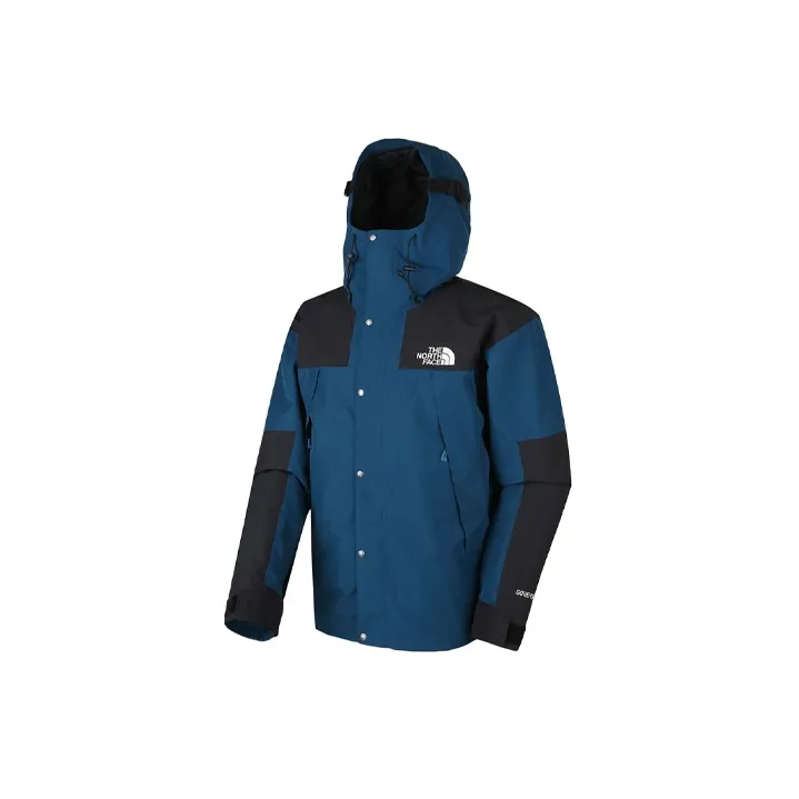 THE NORTH FACE 1990 Collection Water Resistant Windproof Breathable Wear Resistant Warm Windbreaker Jacket Men's Blue-2