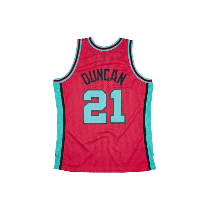 Mitchell Ness Basketball Jerseys Men Red-1