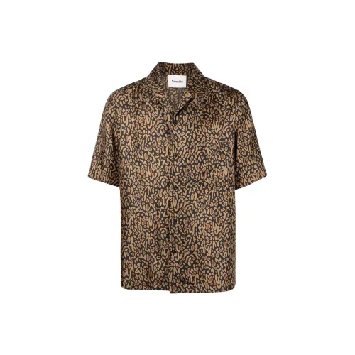 NANUSHKA Shirts Men Brown