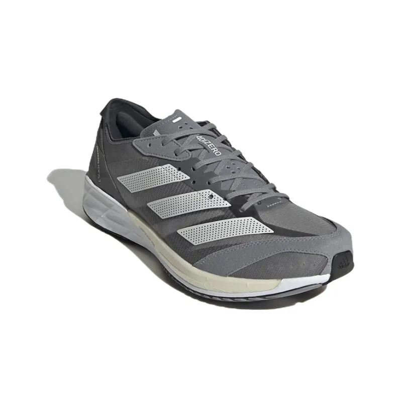 Adidas Adizero Adios 7 Grey Silver Metallic-2