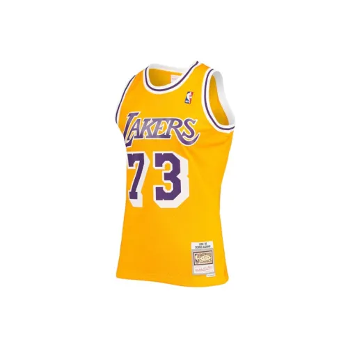 Mitchell & Ness Dennis Rodman Los Angeles Lakers 1998-99 Hardwood Classics Swingman Jersey 