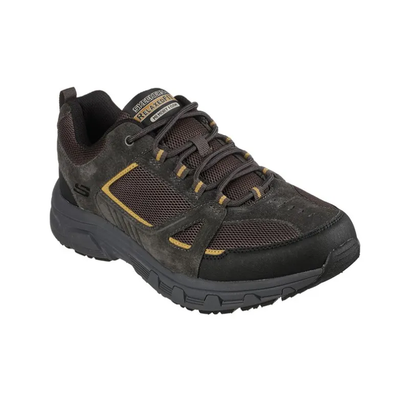 Skechers Cushioning Anti Slip And Wear Resistant Low Top Casual Shoes Men's Brown-2