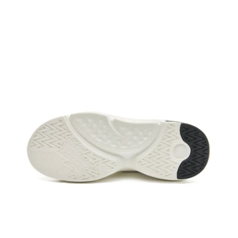 Erke Mu Yu Low Top Casual Shoes Women's Black Peach Pink-3