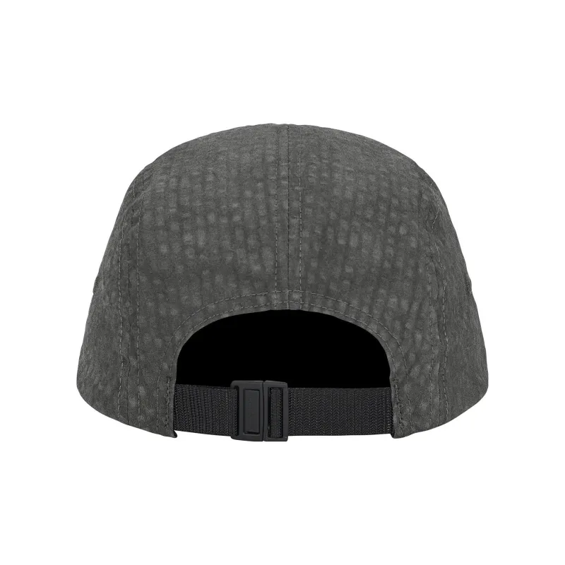 Supreme Washed Seersucker Camp Cap-1