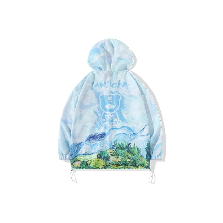 LAMLICKA Sun Protection Clothing Unisex Blue-1