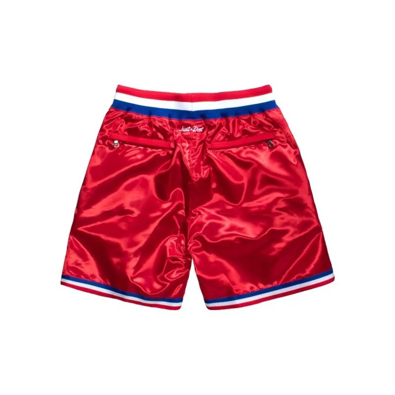 Mitchell & Ness Basketball Shorts Men's Red-1